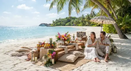Tropical Shopping Background - Free Tropical Summer Background Download