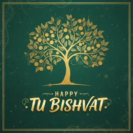 Tu Bishvat Celebration Wishes - Free Happy Tu Bishvat Download