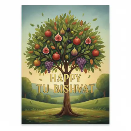Tu Bishvat Fruit Symbolism Quotes - Free Happy Tu Bishvat Download