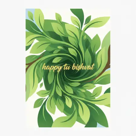 Tu Bishvat Greeting Card Messages - Free Happy Tu Bishvat Download