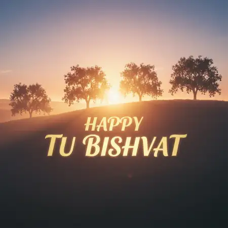 Tu Bishvat Peaceful Life Wishes - Free Happy Tu Bishvat Download