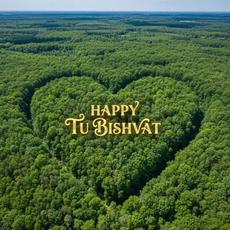 Tu Bishvat Positive Energy Wishes - Free Happy Tu Bishvat Download