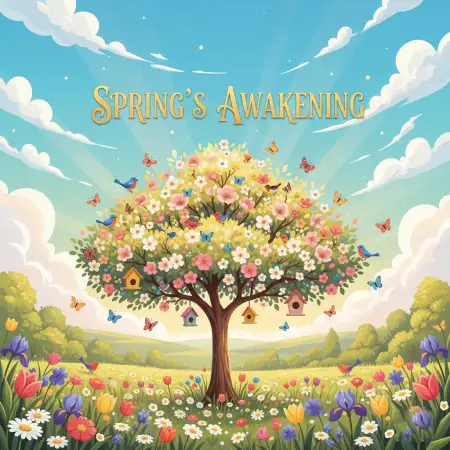 Tu Bishvat Spiritual Greeting Text - Free Happy Tu Bishvat Download