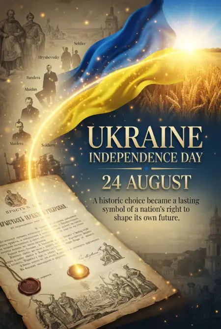Ukraine Independence Day 2026 Historical Background - Free Ukraine Independence Day 2026 Download