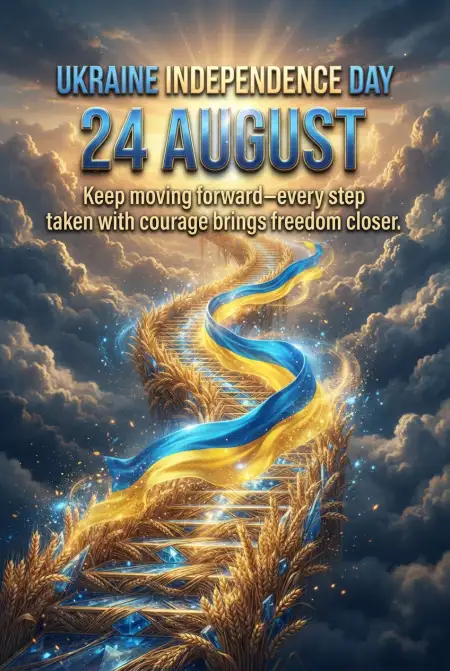 Ukraine Independence Day 2026 Motivational Quotes - Free Ukraine Independence Day 2026 Download