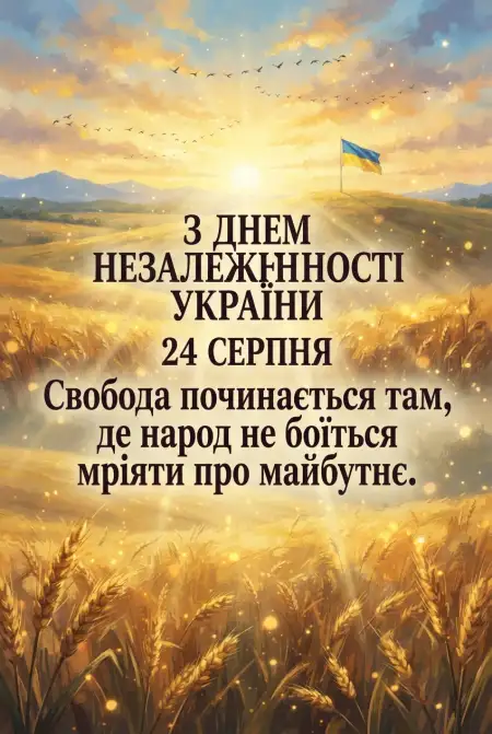 Ukraine Independence Day 2026 Patriotic Messages - Free Ukraine Independence Day 2026 Download