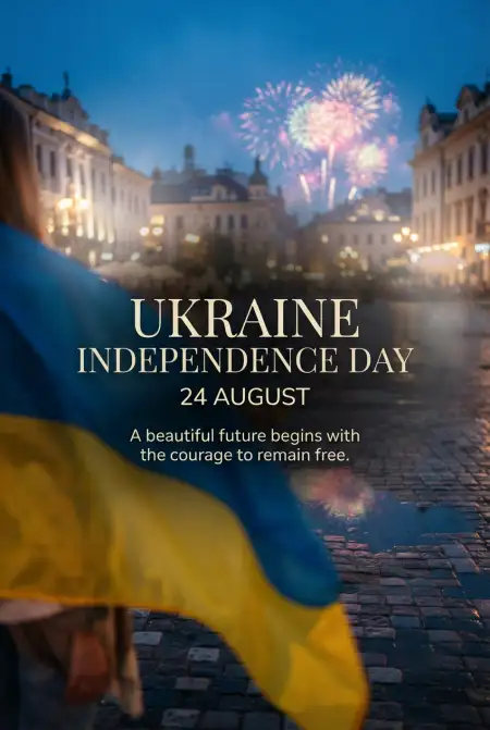 Ukraine Independence Day 2026 Pinterest Post Ideas - Free Ukraine Independence Day 2026 Download