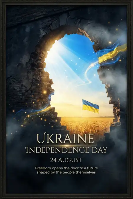 Ukraine Independence Day 2026 Poster Ideas - Free Ukraine Independence Day 2026 Download