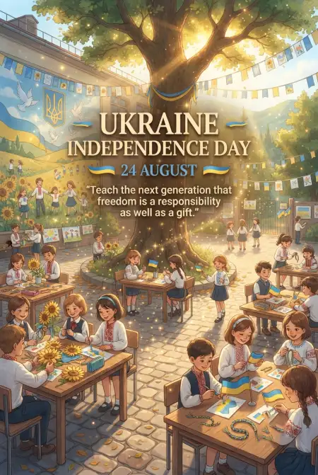 Ukraine Independence Day 2026 School Activities - Free Ukraine Independence Day 2026 Download