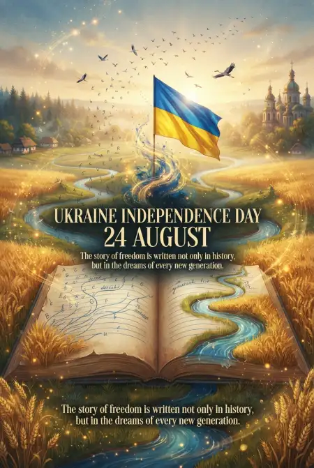 Ukrainian Independence Day 2026 Wishes And Quotes - Free Ukraine Independence Day 2026 Download