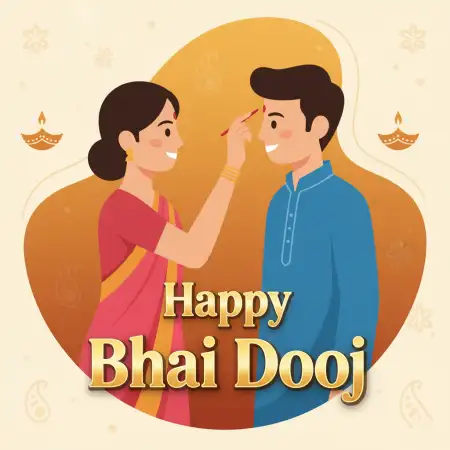 Unique 2025 Bhai Dooj Wishes For Traditional Celebrations - Free Bhai Dooj Download