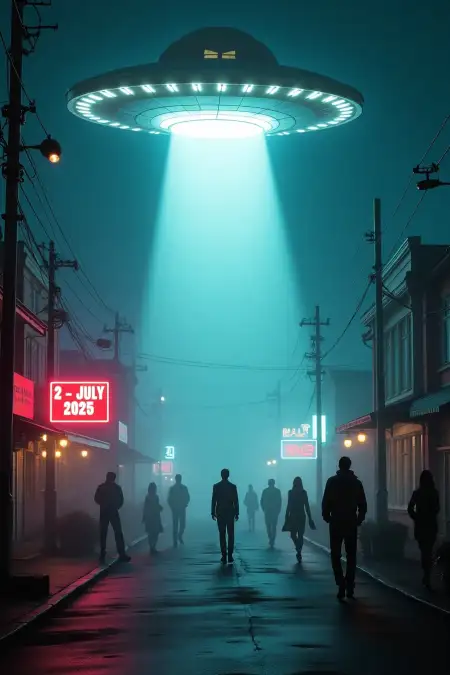 Unique Alien Design Image 2025 - Free World Ufo Day 2025 Download