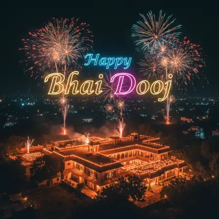 Unique Cultural Happy Bhai Dooj Wishes For Social Media - Free Bhai Dooj Download