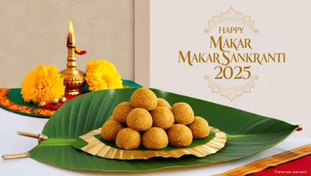 Unique Food Photography For Happy Makar Sankranti 2025 Png - Free Photo Download