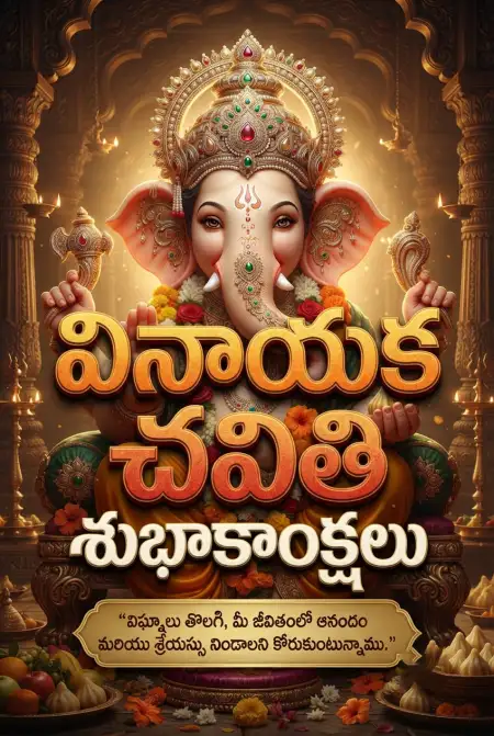 unique ganesh chaturthi wishes in telugu - Ganesh