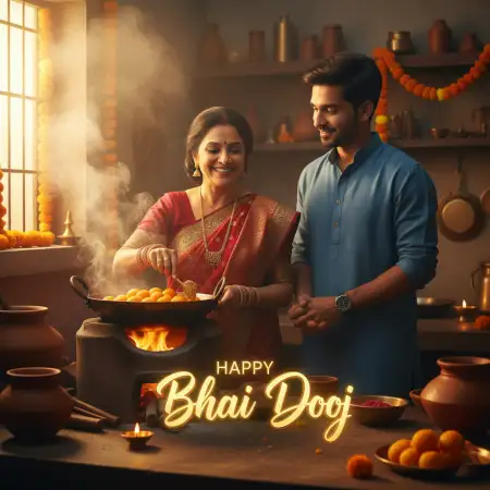 Unique Happy Bhai Dooj Wishes With Personalized Gifts - Free Bhai Dooj Download