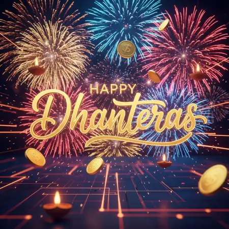 Unique Happy Dhanteras Wishes Greetings For Whatsapp - Free Happy Dhanteras Wishes Greetings Download