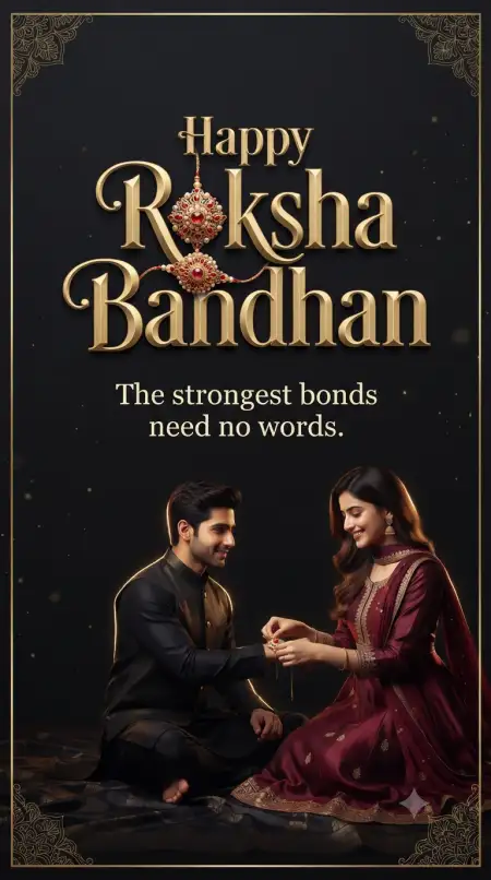 Unique Raksha Bandhan Greetings For Brother And Sister - Free Happy Raksha Bandhan Greetings Download