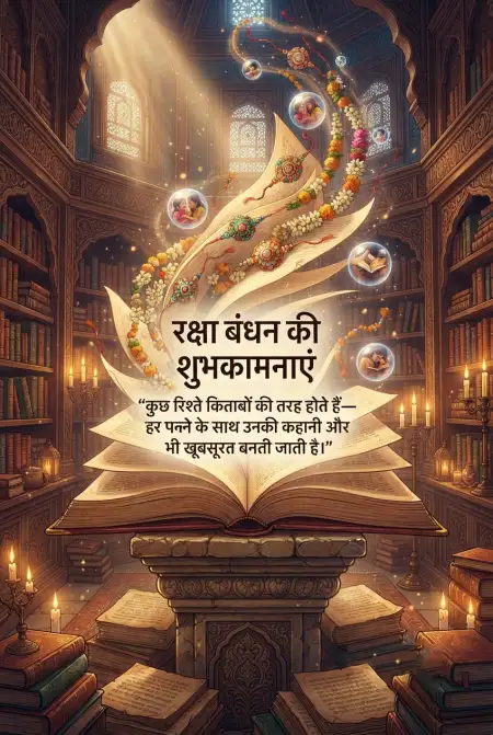 Unique Raksha Bandhan Wishes In Hindi - Free Raksha Bandhan Ki Shubhkamnaye In Hindi Download