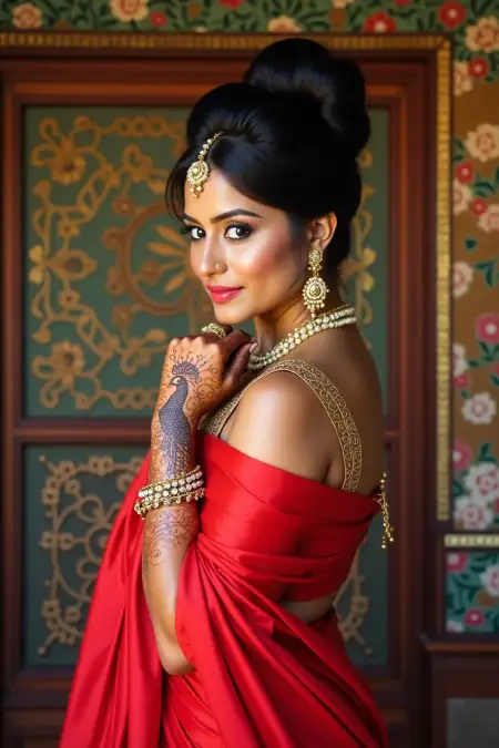 Unique Teej Mehndi Design 2025 Full Arm - Free Latest Teej Mehndi Design 2025 Download