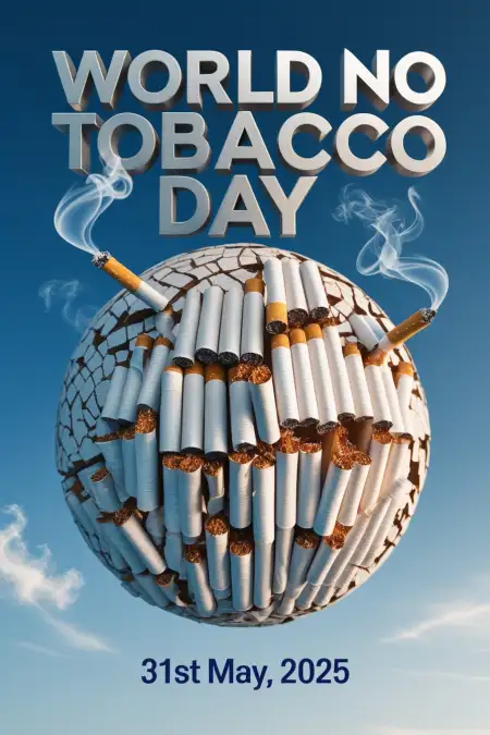 Unique World No Tobacco Day Banner Design - Free World No Tobacco Day Download