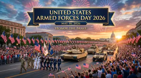 United States Armed Forces Day 2026 Armed Forces Ceremony Wallpaper - Free Wallpaper Wallpaper Download