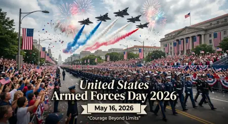 Free United States Armed Forces Day 2026 Armed Services Celebration Background Image Download