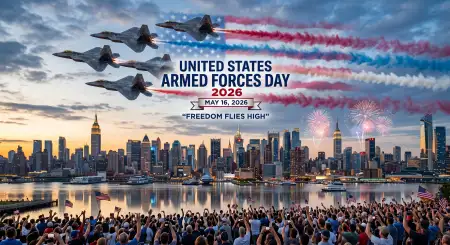 Free United States Armed Forces Day 2026 Patriotic Flyer Template Background Image Download