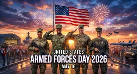 Free United States Armed Forces Day 2026 Social Media Post Background Image Download
