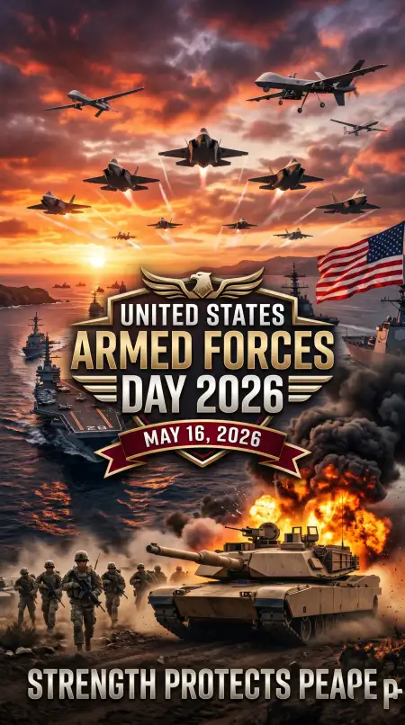 United States Armed Forces Day 2026 Stars And Stripes Wallpaper - Free Wallpaper Wallpaper Download