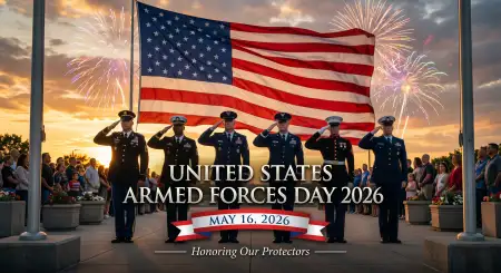 Free United States Armed Forces Day 2026 Stylish Armed Forces Banner Background Image Download