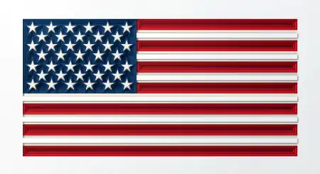Free United States Flag Artwork For National Pride Social Media Content Background Image Download