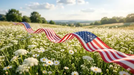 Free United States Flag Graphics For Memorial Day Social Media Posts Background Image Download
