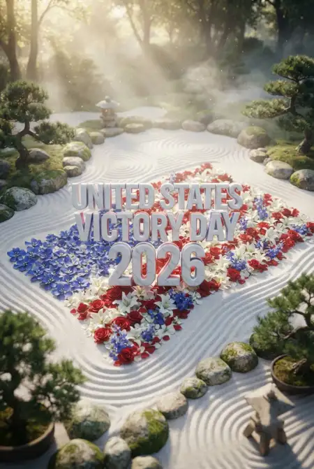 United States Victory Day 2026 Modern Patriotic Design - Free United States Victory Day 2026 Download