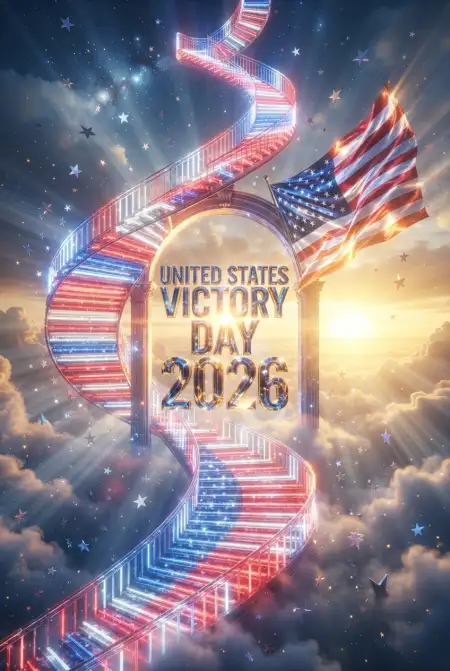 United States Victory Day 2026 Usa Patriotic Background Design - Free United States Victory Day 2026 Download