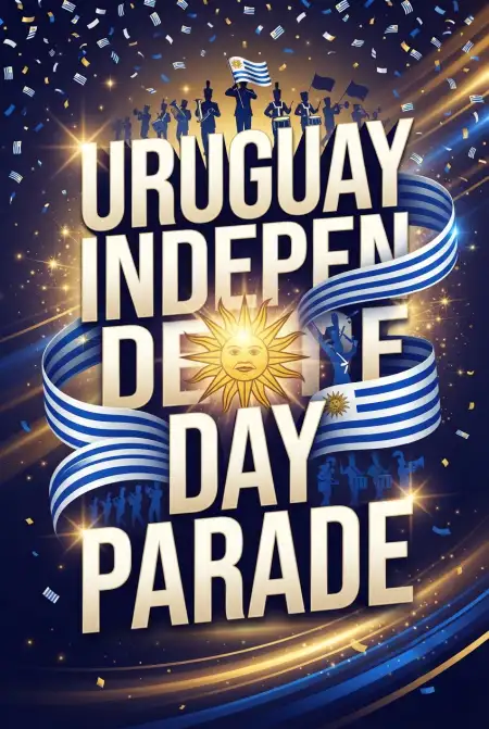 Uruguay Independence Day Banner - Free Uruguay Independence Day 2026 Download