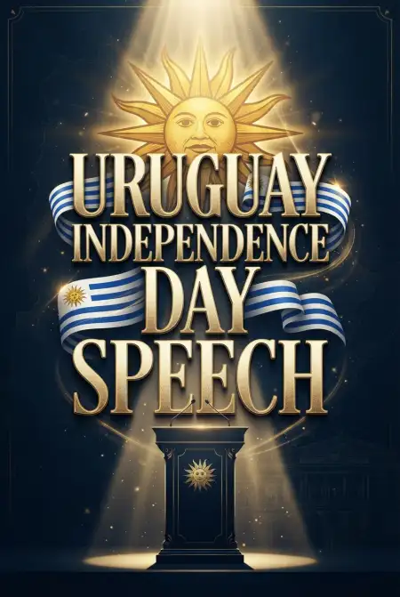 Uruguay Independence Day Speech In English - Free Uruguay Independence Day 2026 Download