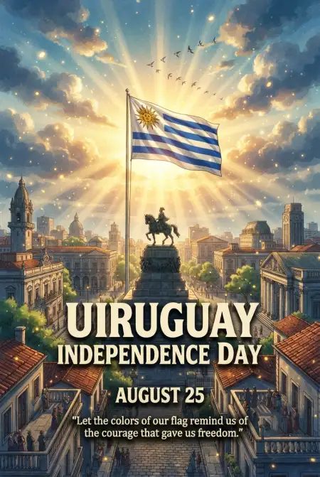 Uruguay Independence Day Wishes - Free Uruguay Independence Day 2026 Download
