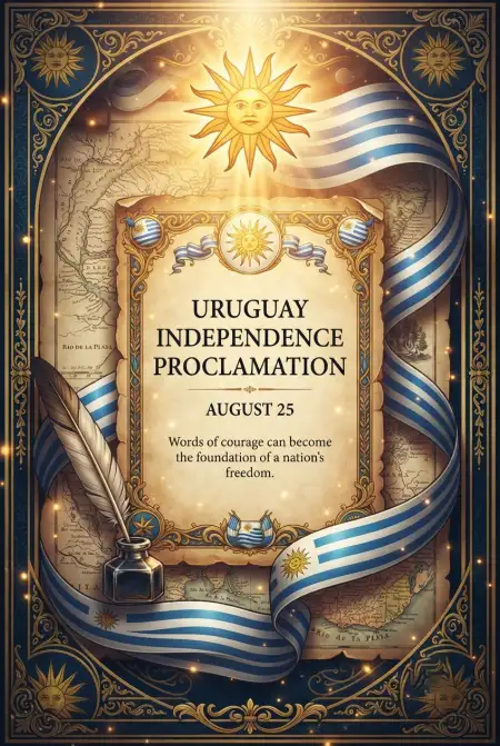 Uruguay Independence Proclamation Historical Background - Free Uruguay Independence Day 2026 Download