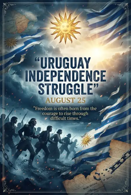Uruguay Independence Struggle - Free Uruguay Independence Day 2026 Download