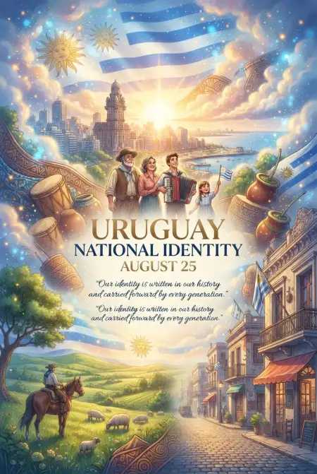Uruguay National Holiday August 25 2026 - Free Uruguay Independence Day 2026 Download