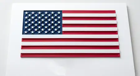 Free Usa Flag Creative Poster Background With Modern Patriotic Design For Graphic Designers Background Image Download