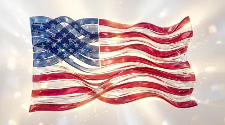 Free Usa Flag Digital Artwork For Patriotic Greeting Cards Background Image Download