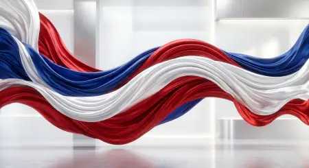 Free Usa Flag Poster Backdrop With Cinematic Lighting For Professional Graphic Design Projects Background Image Download