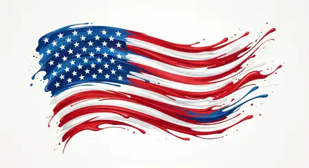 usa flag vector art for professional graphic design projects