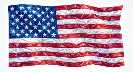 usa flag vector graphics for digital and print design projects