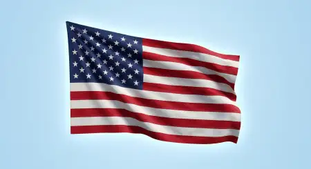 usa flag waving wallpaper for computer screens and laptops
