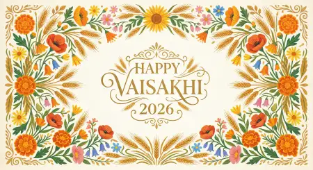 Vaisakhi 2026 Greetings And Wishes Text - Free Happy Vaisakhi 2026 Download