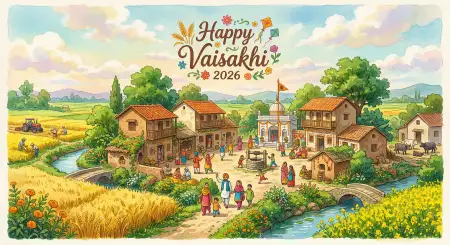 Vaisakhi 2026 Wishes For Neighbors - Free Happy Vaisakhi 2026 Download