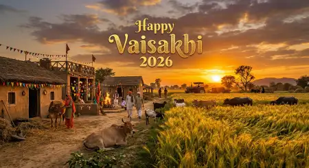 Vaisakhi 2026 Wishes For Prosperity - Free Happy Vaisakhi 2026 Download